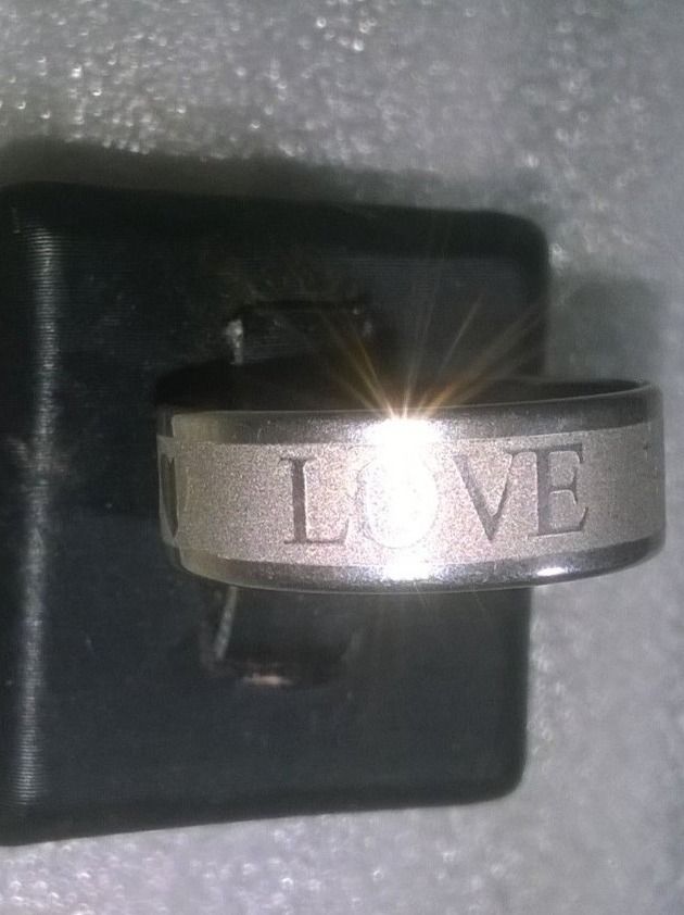 Anelli: ring edelsthal,,silber farbe,,matte und glanzig – Nuovo (secondo la descrizione) da Basel venduto da bijoutrie_4
