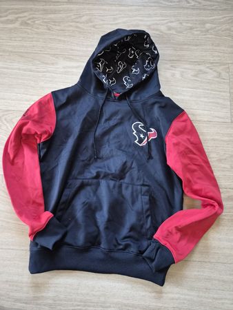 Sweat à capuche Houston Texans noir rouge taille S