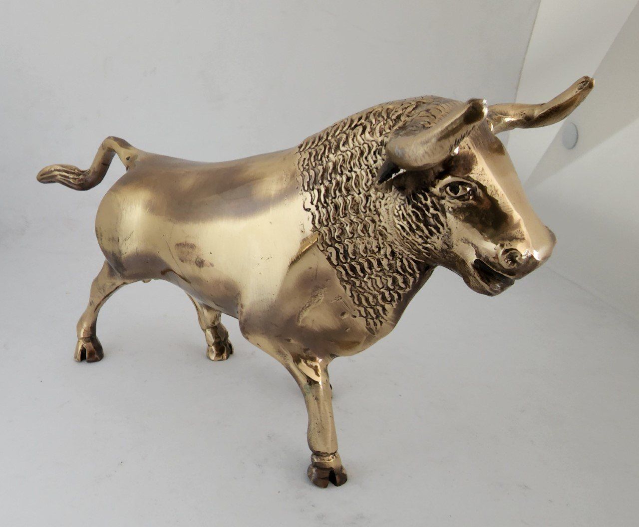 Statuette: Grosse wunderschöne Bronze Stier Figur, Neu!! – Nuovo (secondo la descrizione) da Lima- Peru venduto da Alpaka-Haus 4