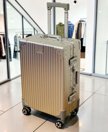 gateBAG Bordtrolley Airway Kabinenkoffer 55cm Aluminium NEU