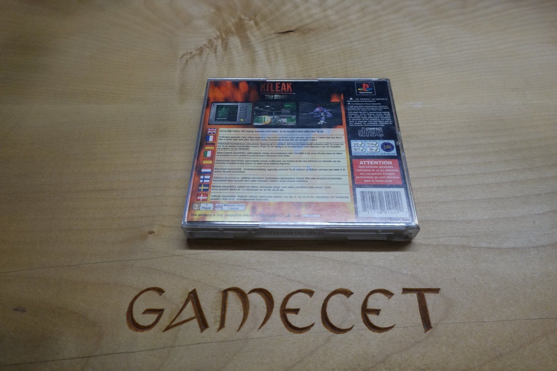 Giochi: Kileak: The Blood – Usato da Steinach venduto da Gamecet 2