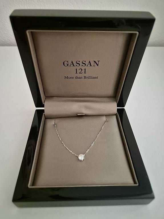 Ketten: Exklusives GASSAN Collier mit Brillant – Gebraucht aus Bonaduz von pri_yvr6