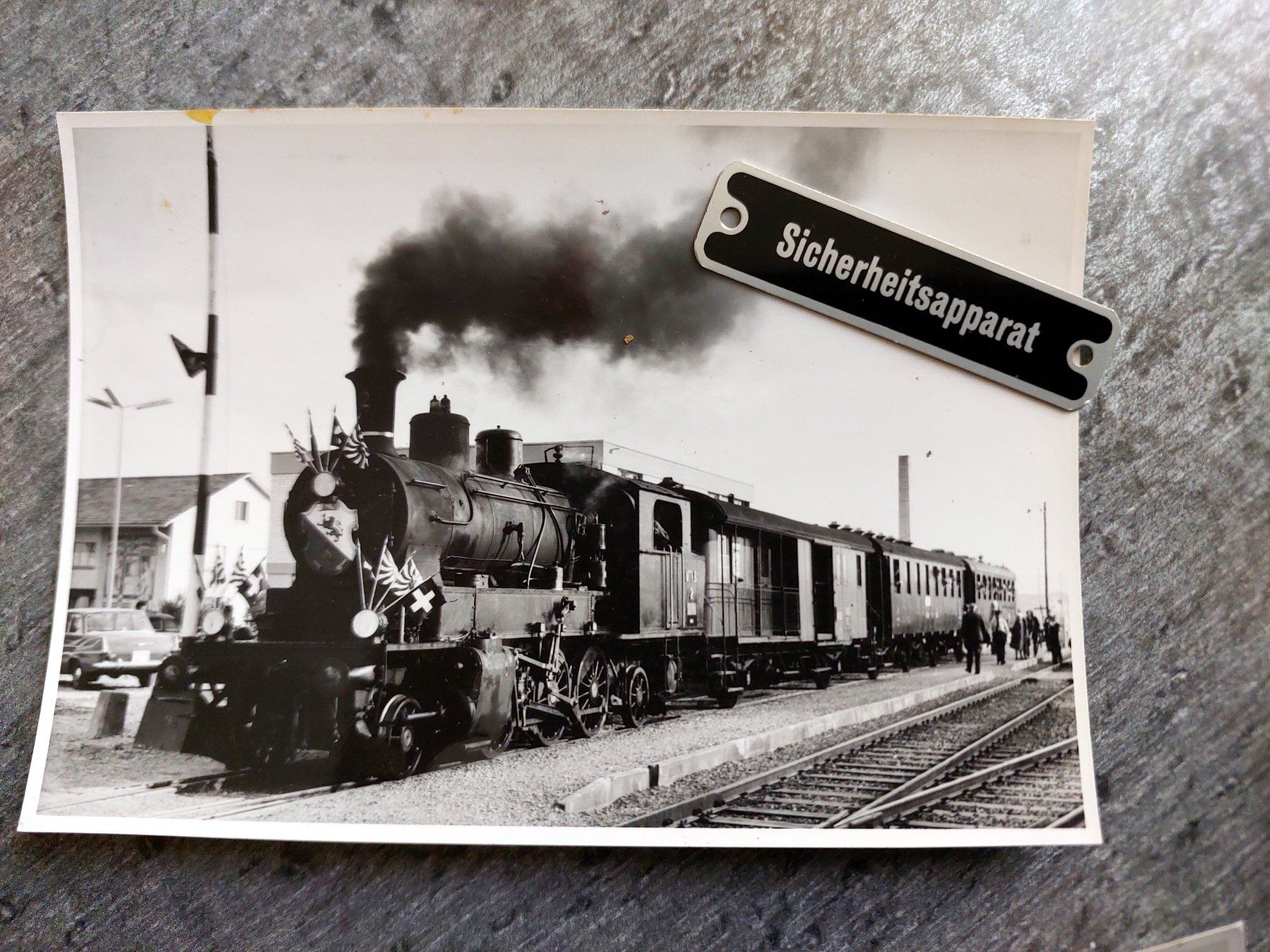 Ansichtskarten: MThB Sonderzug mit Dampflok - 1965 - Foto's – Gebraucht aus Schönenwerd von Steidi 1