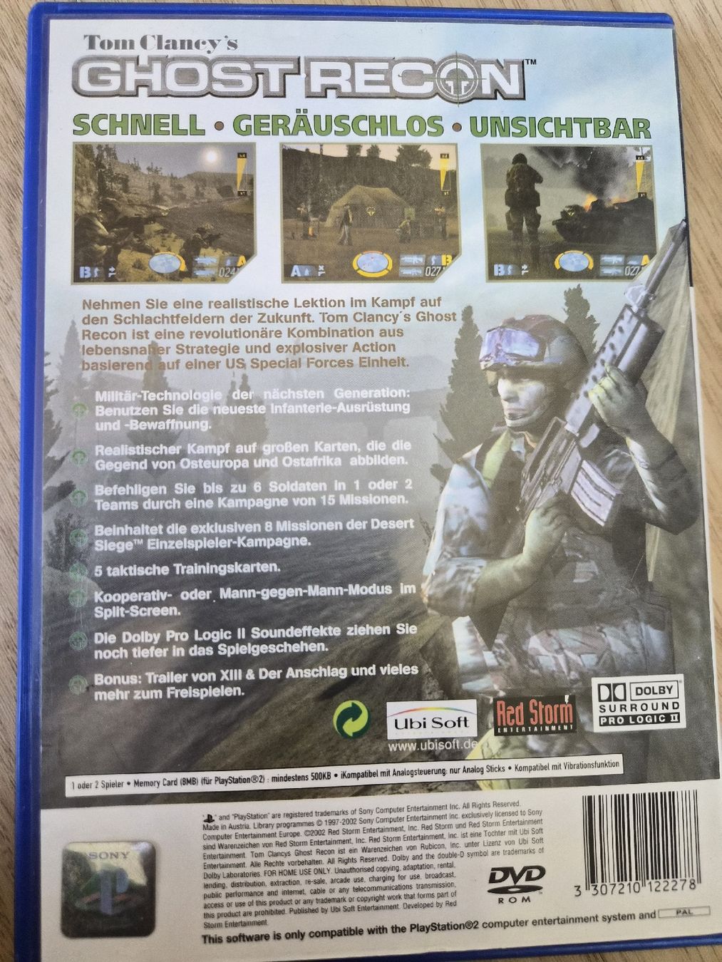 Sony Giochi: Jeu PlayStation 2 Tom Clancy's Ghost Recon  – Usato da La Joux FR venduto da car_ck96 2