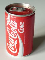 Coca Cola GB 1994 ungeöffnet 150ml - Kleine "Flugzeug"-Dose