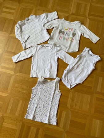 Kleiderpaket weiss Grösse 74/80 (116)