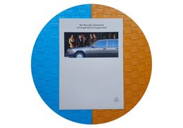 MERCEDES E KLASSE LANG W124 / W 124 - Prospekt / Poster