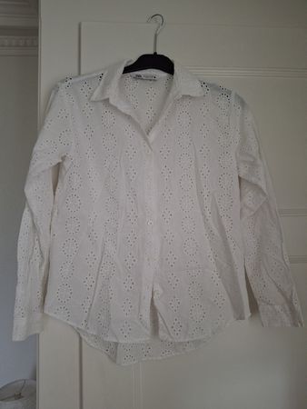 Chemise Zara S style dentelle