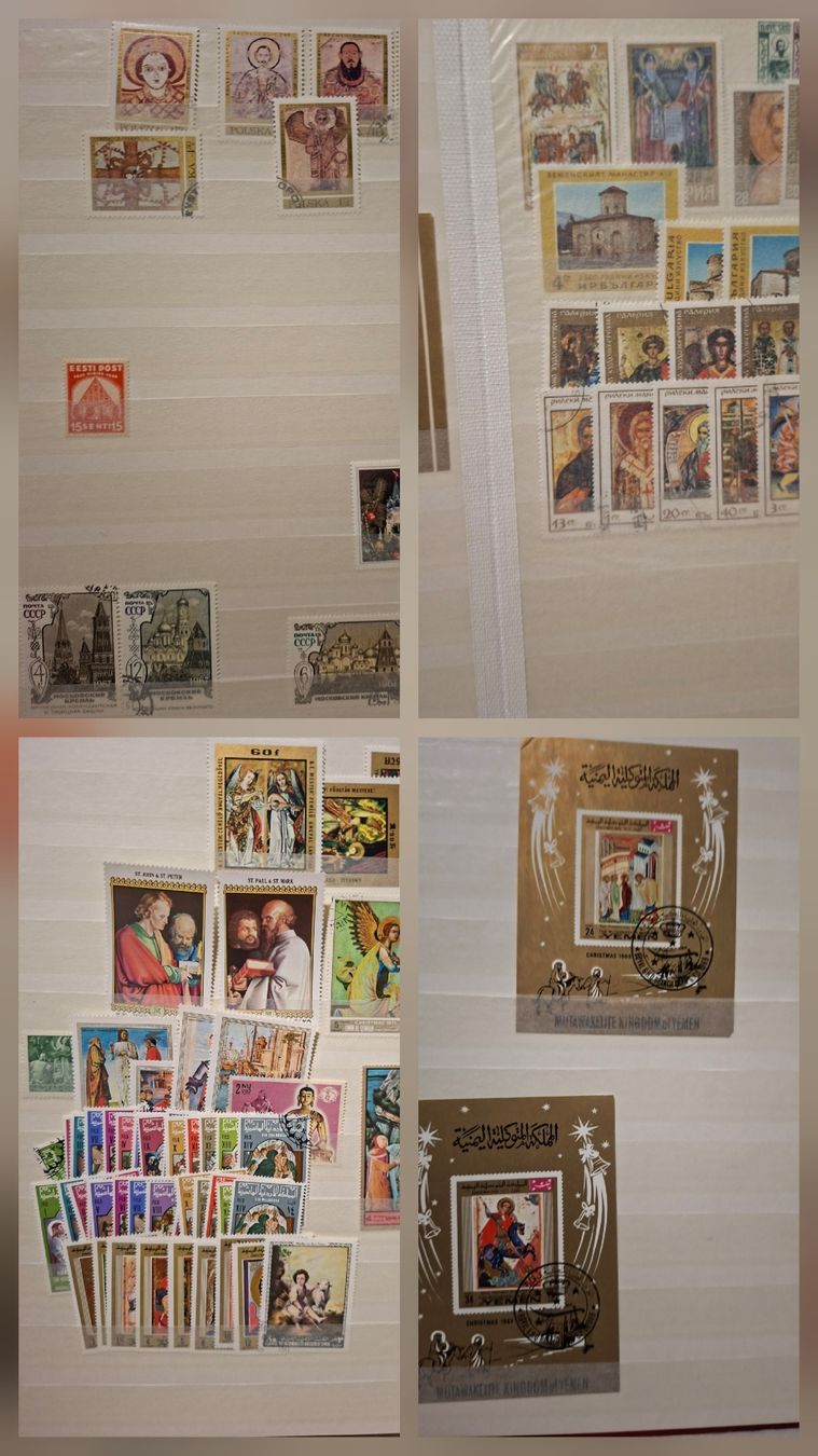Alle Briefmarken: Grosse Motive Sammlung Glauben / Saage / Kirchlich – Gebraucht aus Balgach von SIMEON27 1