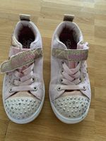 Tolle Mädchen Sneaker Gr. 28 Glitzer rosa weiss Schuhe Turns
