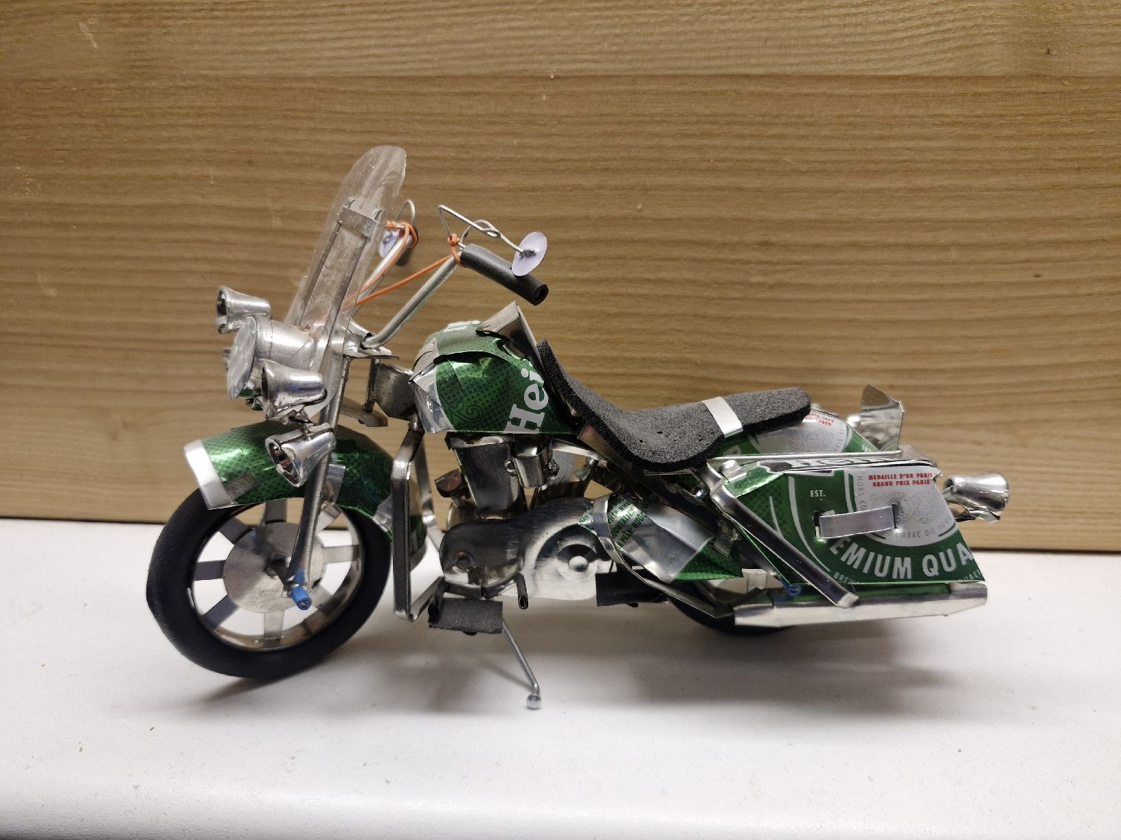 Kit di modellismo & Modellini statici: modellmotorrad aus aludosen – Nuovo (secondo la descrizione) da Baden venduto da lor_hk8w
