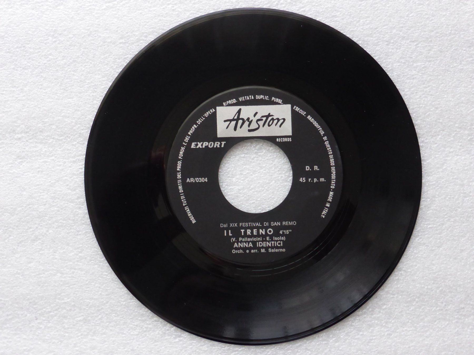 Schallplatten: Vinyl Single   ANNA IDENTICI – Gebraucht aus Küssnacht am Rigi von Mondkinder 1