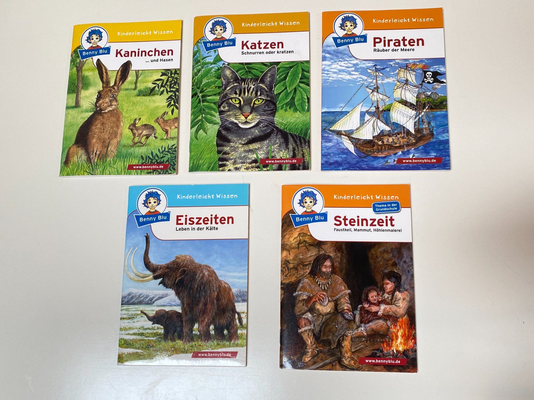 Libri: Benny Blu Set 5 Bücher – Nuovo (secondo la descrizione) da Rudolfstetten venduto da ari-h