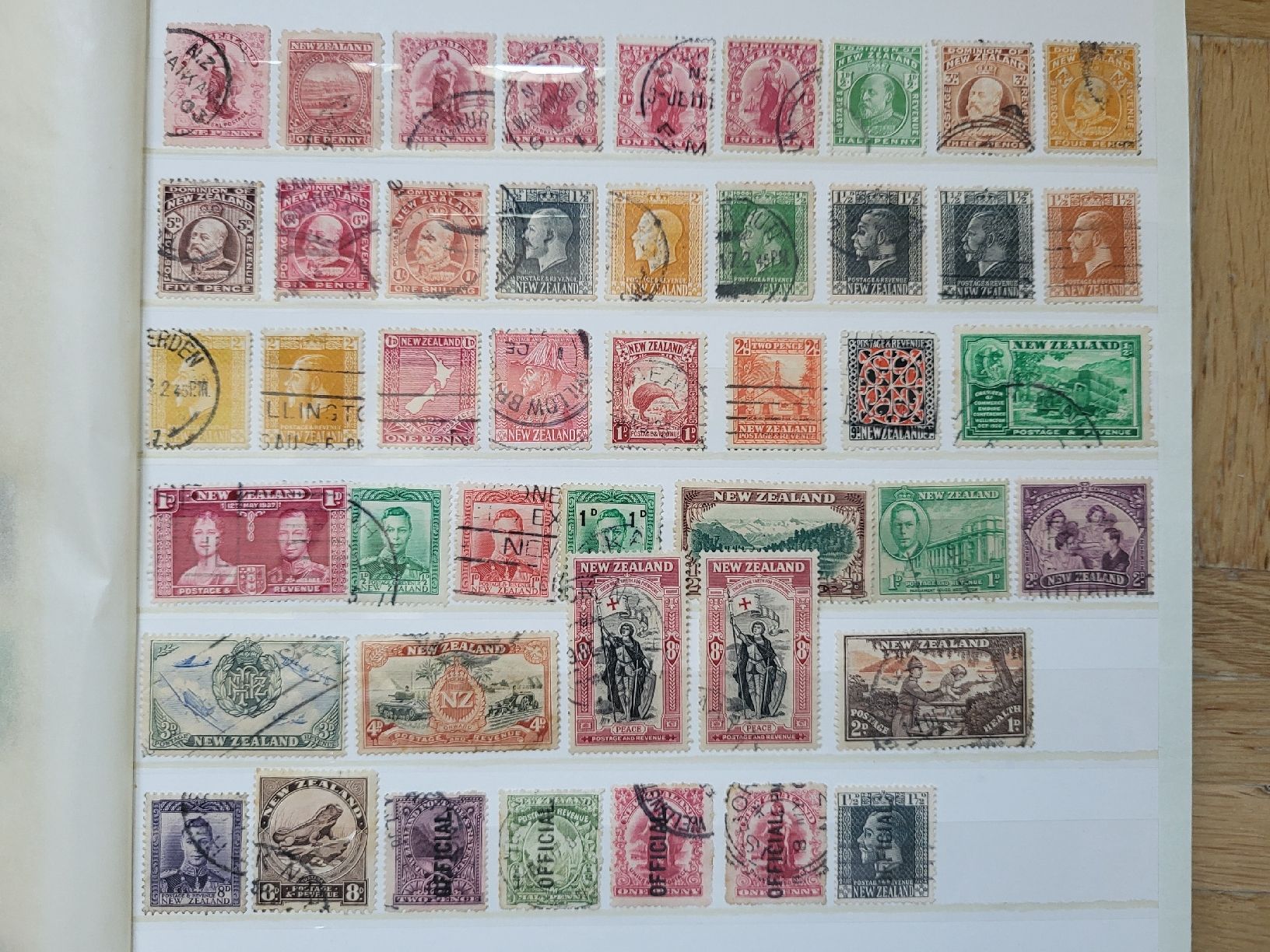 Tutti i francobolli: Kleinlot Neuseeland ab 1873 – Usato da stäfa venduto da brandy66 3