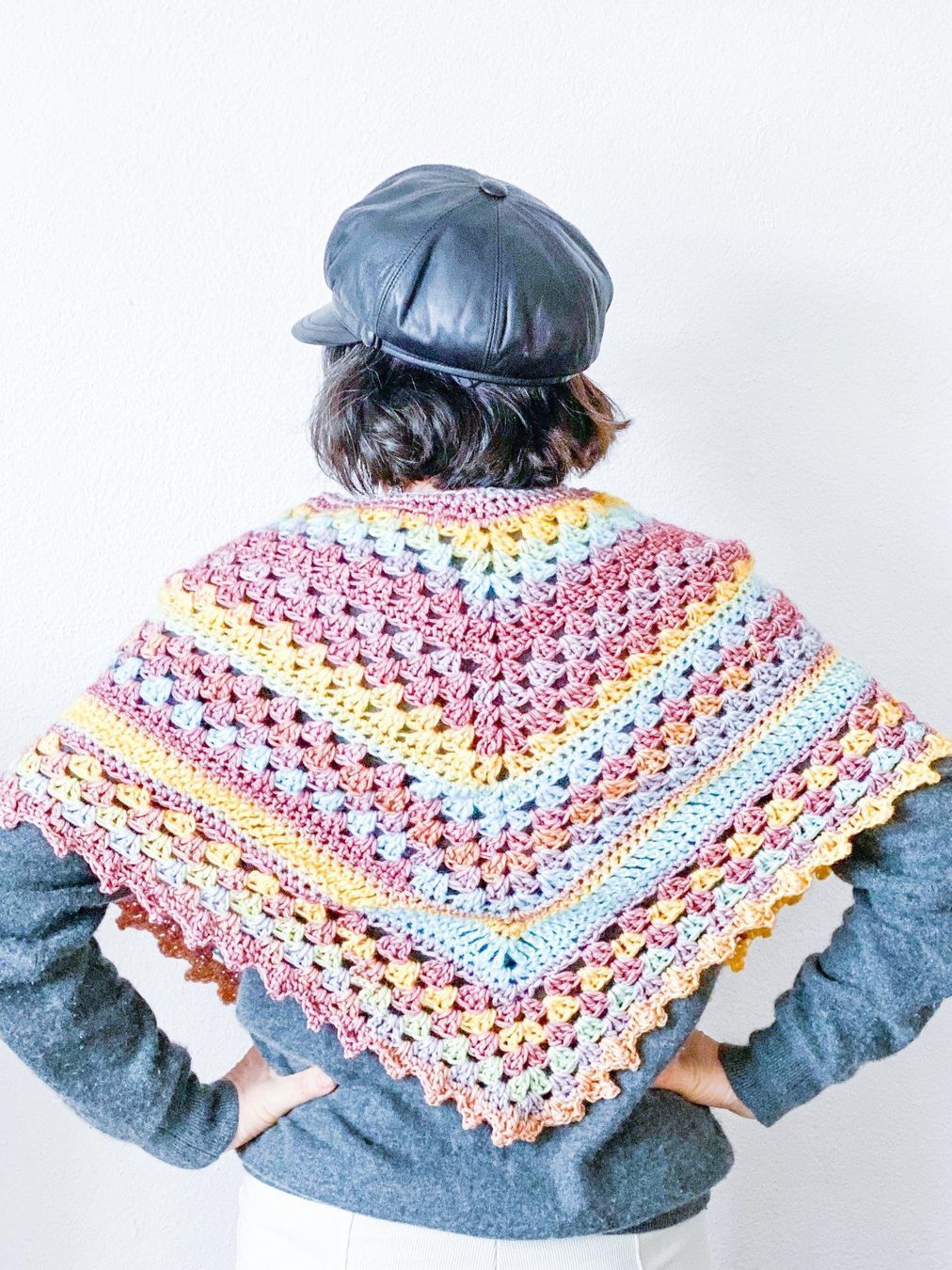 Altro in Moda donna: Poncho donna boho hippy uncinetto – Nuovo e nell'imballaggio originale da Carabbia venduto da katiamandelli 4