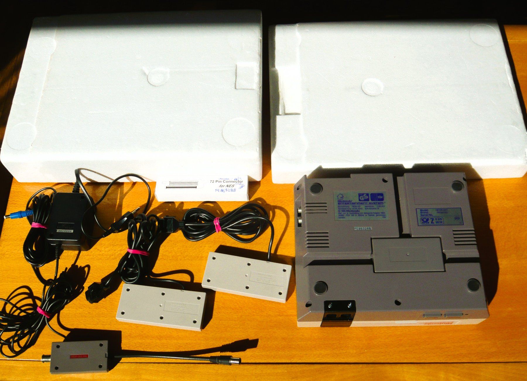Nintendo Console: NES: Console complète ! Boite,Sagex,Câbles,Notice,Manettes – Usato da Onex venduto da Jaguar1986 3