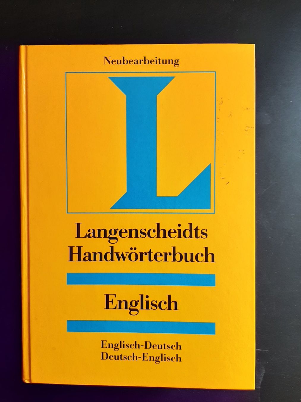 Bücher: Grosswörterbuch Langenscheidt Englisch-Deutsch – Gebraucht aus Büren an der Aare von Ruebli4
