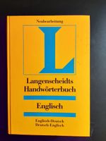Grosswörterbuch Langenscheidt Englisch-Deutsch
