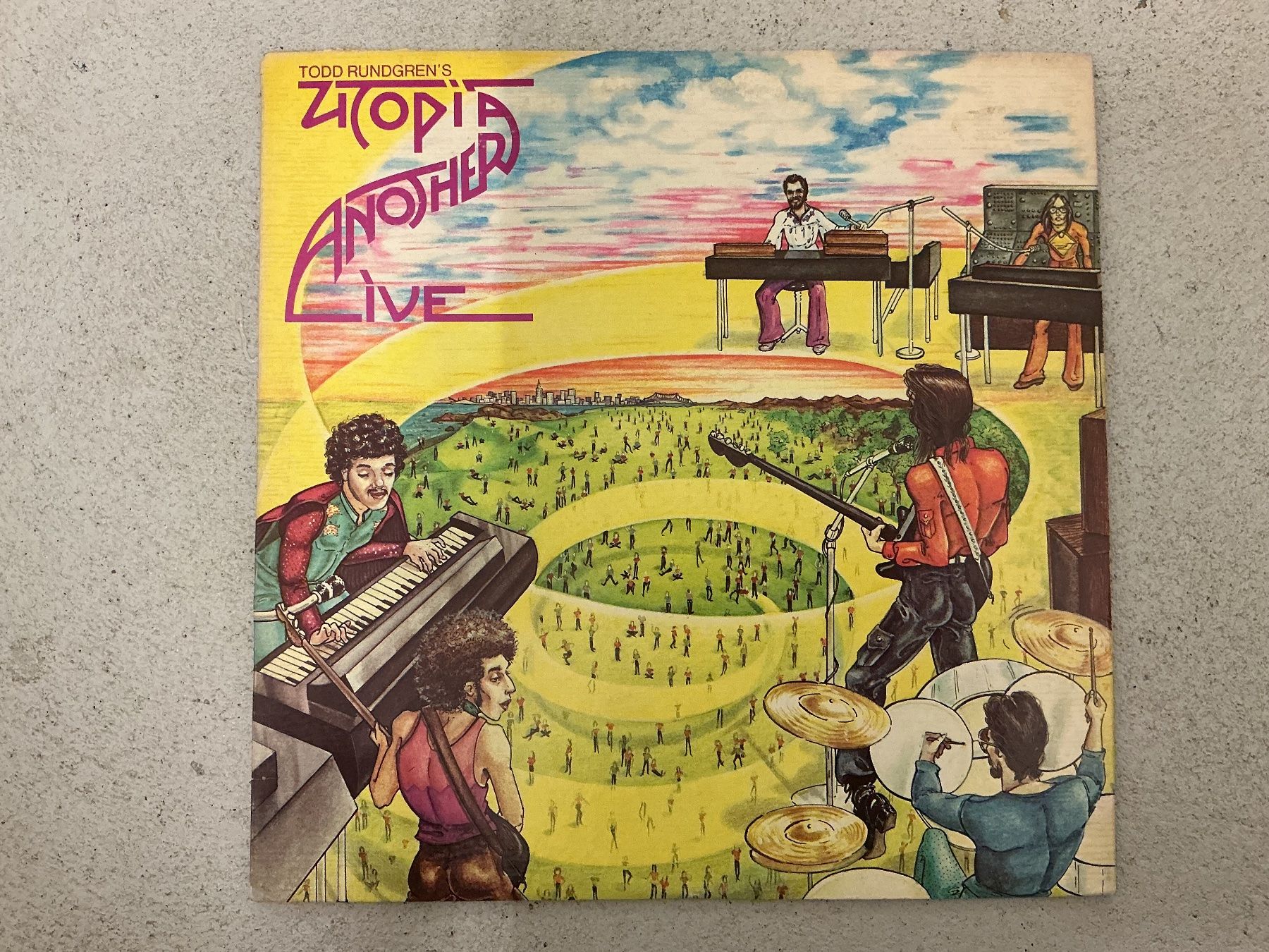Vinyles: Todd Rundgren's Utopia LP - Another Live – D'occasion à Winterthur par Tumko_7_Vinyl