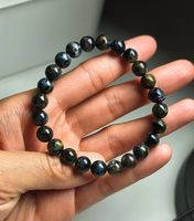 Bracelet en pierre de Pietersite naturelle 8mm