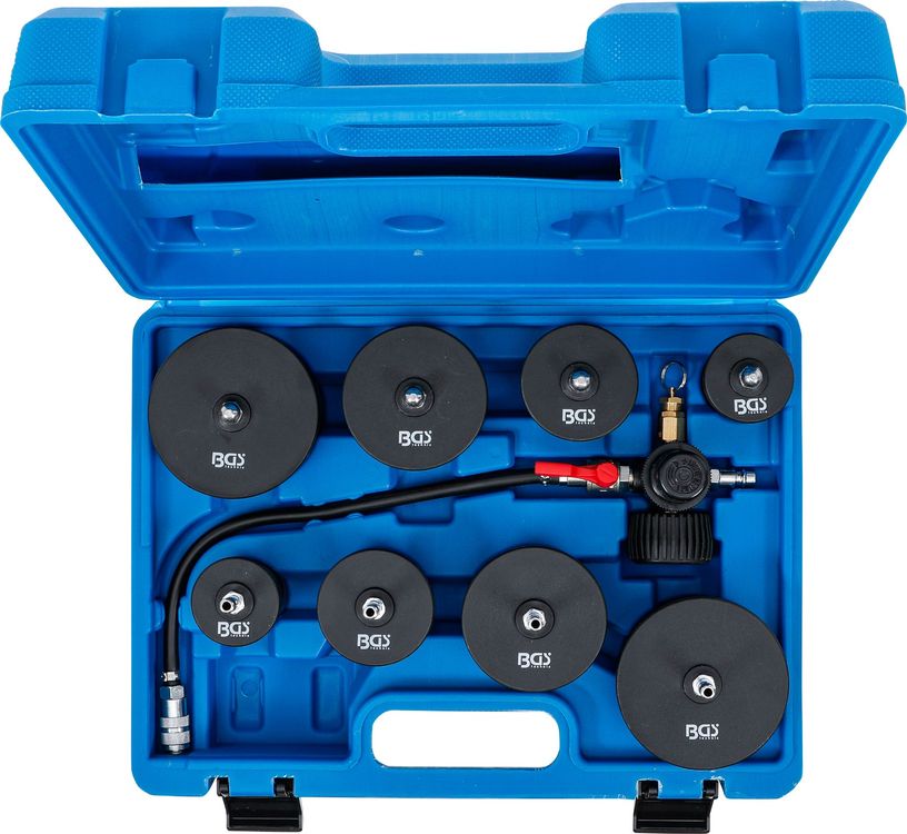 KS Tools Turbolader-Prüfkoffer - 13-teiliges Set Zum Testen Von Ladeluftsystemen