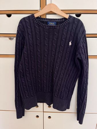 Polo Ralph Lauren Pullover Cable Knit Mädchen, Gr. L 152/158