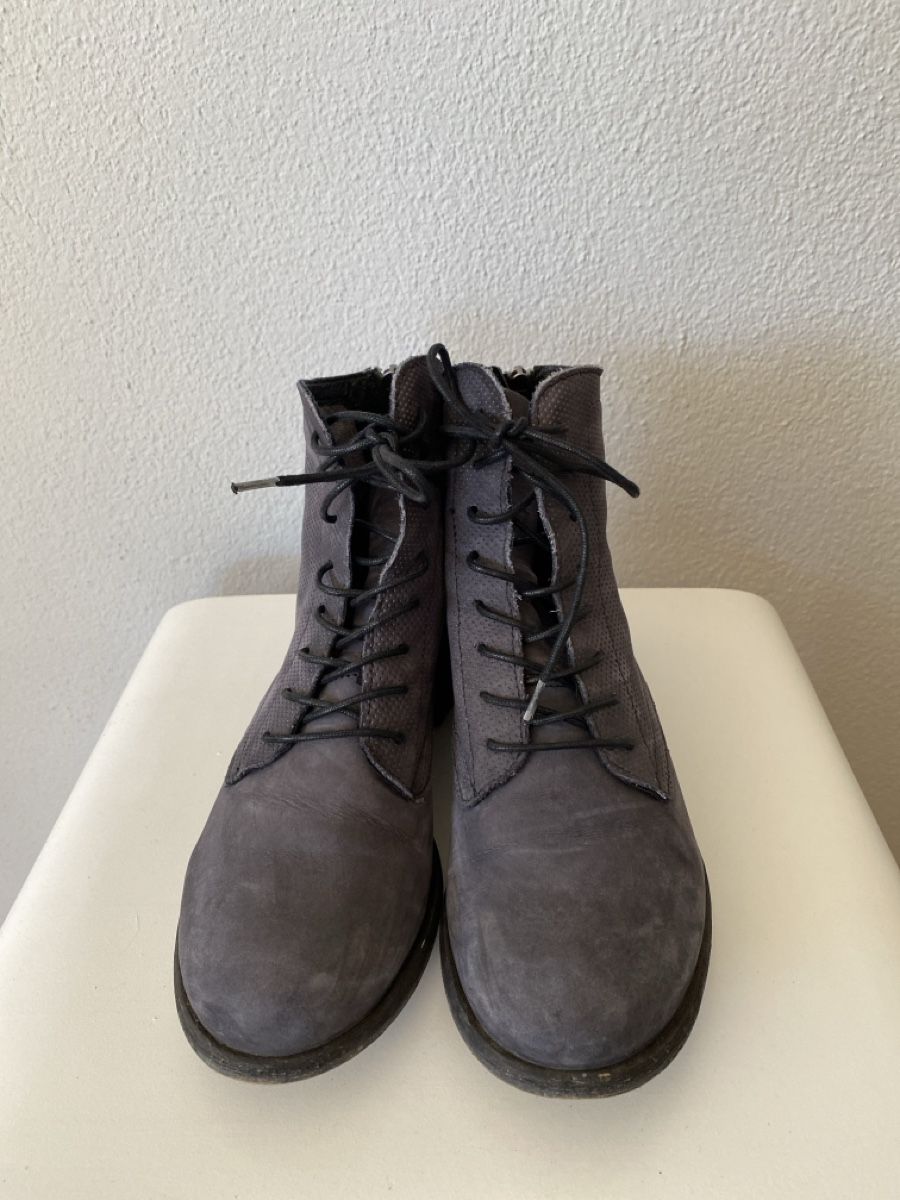Scarpe da donna: Felmini Stiefelette grau-blau Gr. 39 – Usato da fraubrunnen venduto da MyFundus