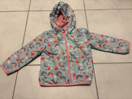 Kinder Regenjacke Peppa Wutz Grösse 98