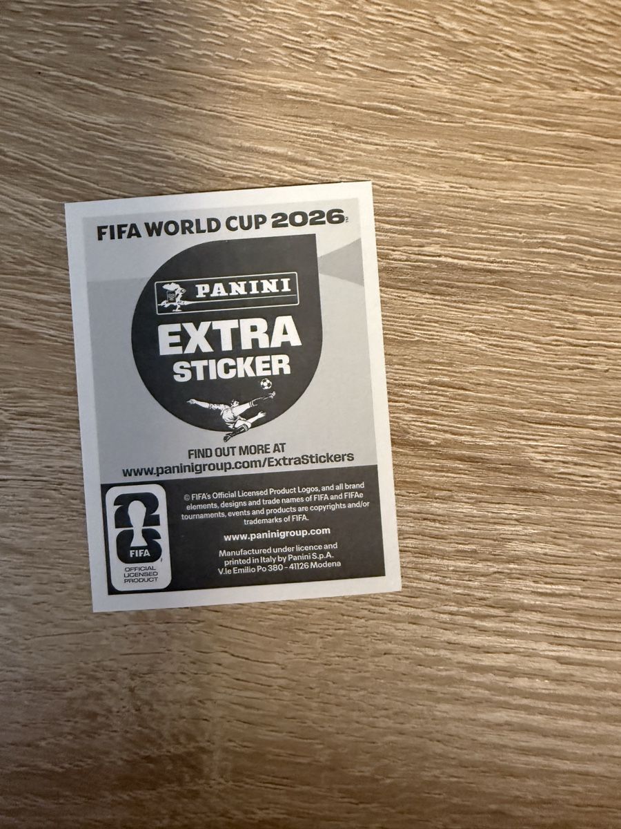 Panini Carte collezionabili: Panini Extra Sticker Moises Caicedo FIFA WC 2026  – Nuovo e nell'imballaggio originale da Maienfeld venduto da Marija123 1