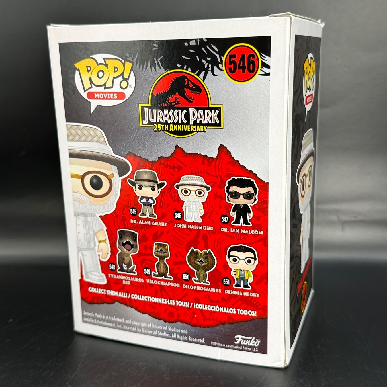 Funko Statuette: Funko Pop Jurassic Park John Hammond 546 – Usato da Düdingen venduto da Nerdworld 1