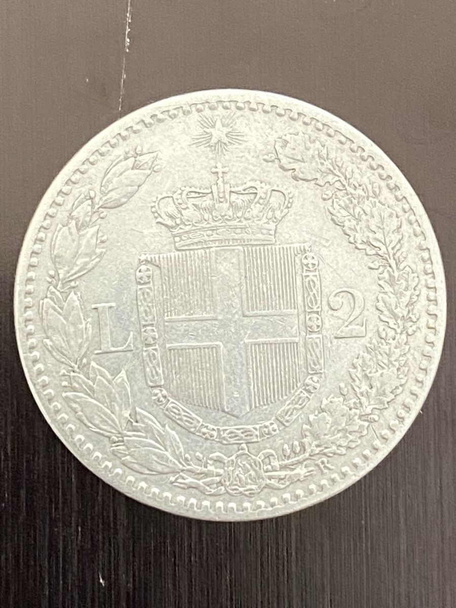Tutti le monete: Italie, 2 lire 1881 Argent – Usato da Corsier-sur-Vevey venduto da Ginoarturo