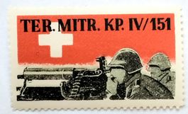 Soldatenmarke 2.WK, Territorial Mitr Kp IV/151, Wi Ter 265