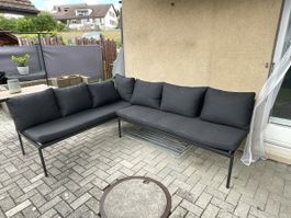 Grosse Gartenlounge inkl. Sitzkissen