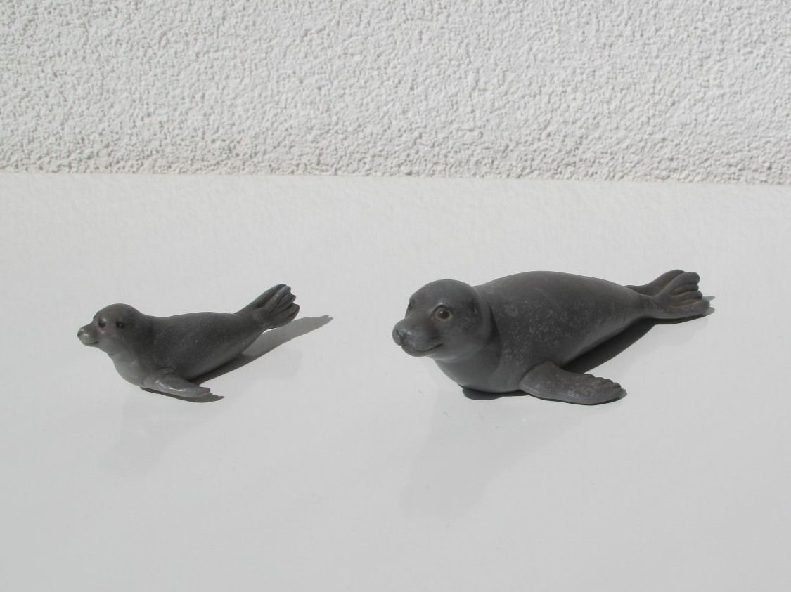 Schleich Figuren: Schleich 14171 Seehund & 14169 Heuler, Robbe – Gebraucht aus Vilters von hedi00 1