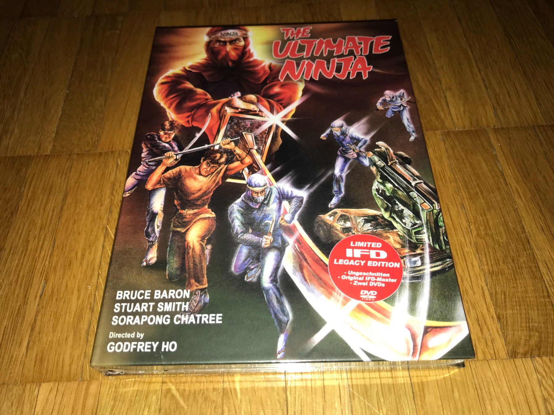 Tutti i DVDs: Ultimate Ninja (Todesduell der Ninja) - MEDIABOOK -A- UNCUT – Nuovo e nell'imballaggio originale da Basel venduto da havsok