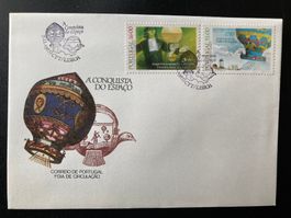 FDC Portugal Eroberung des Luftraumes 1983