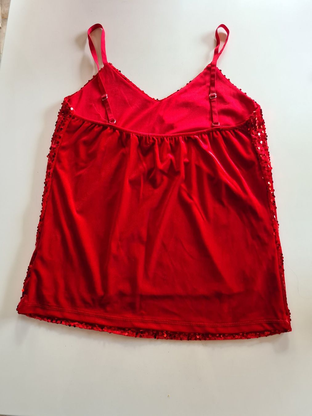 Tops: Glimmertop mit Spaghettiträger – Neu (gemäss Beschreibung) aus Contra von Lylou0 1
