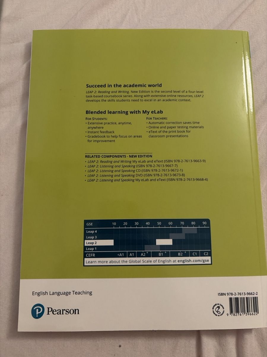 Libri: LEAP 2 Reading and Writing – Nuovo (secondo la descrizione) da Suhr venduto da ser_259x 2