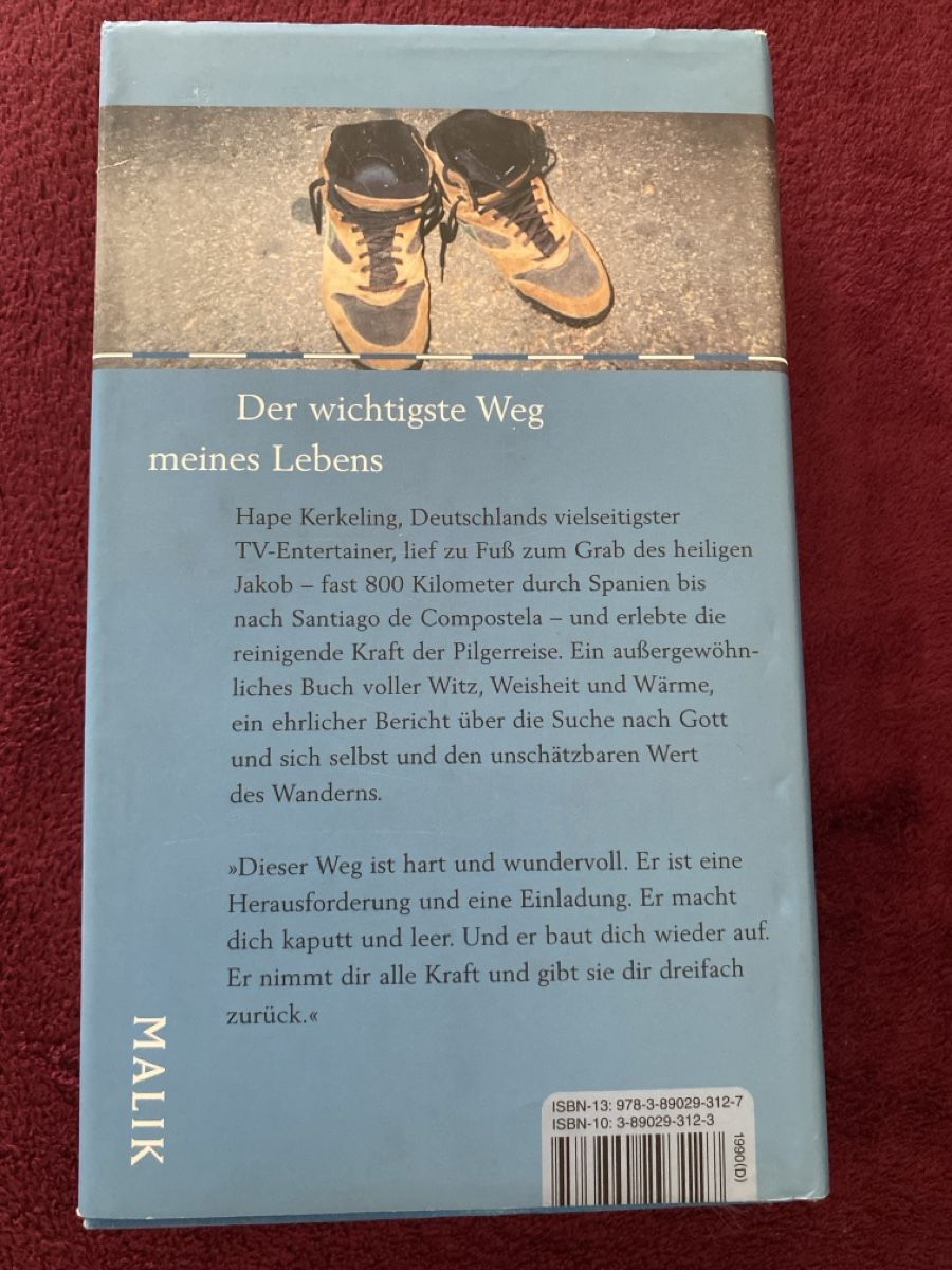 Libri: Buch Hape Kerkeling Ich bin dann mal weg  – Nuovo (secondo la descrizione) da Au ZH venduto da jul_h26s 1