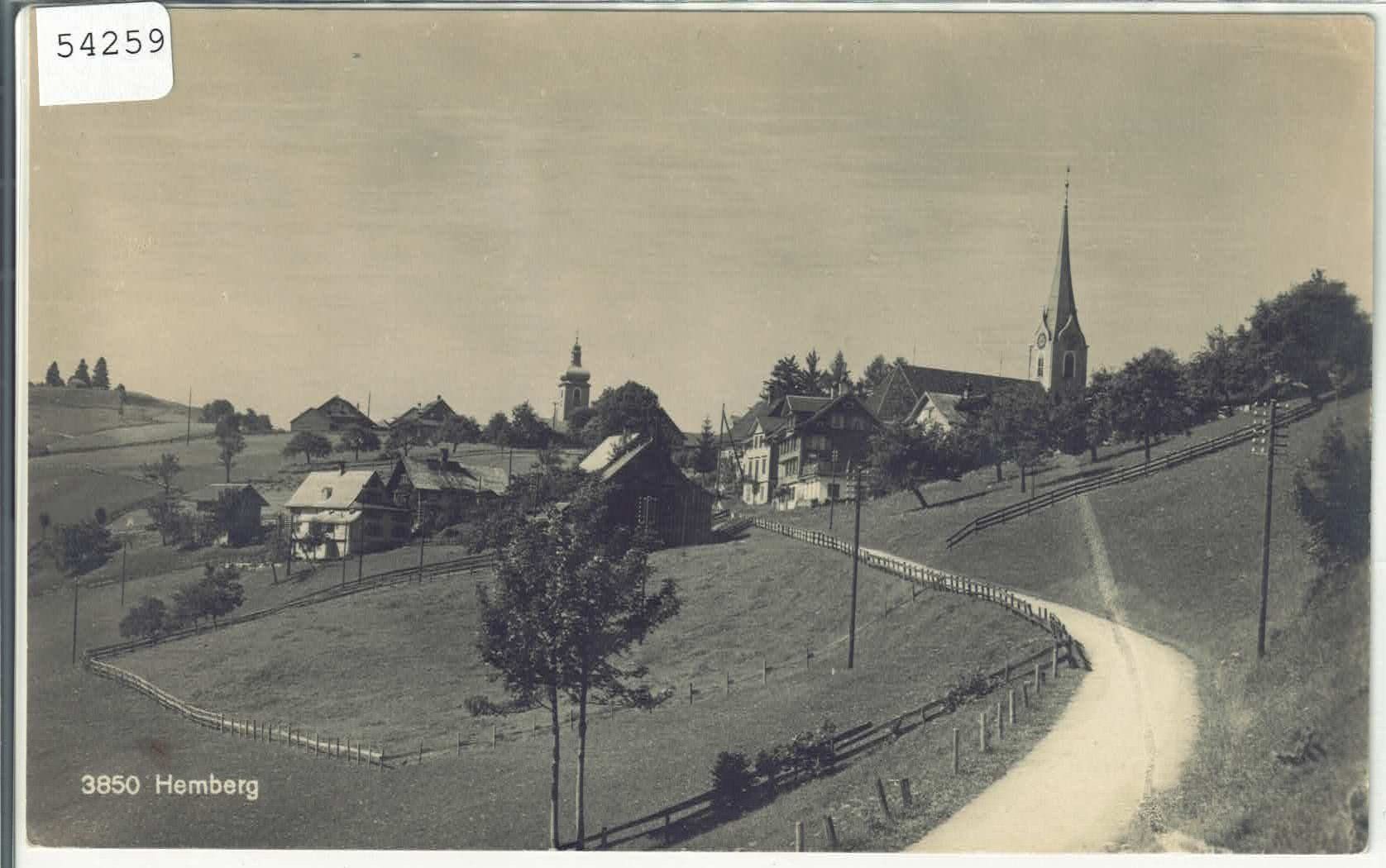 Cartoline postali: Hemberg - Generalansicht – Usato da Ettingen venduto da Kartenplanet