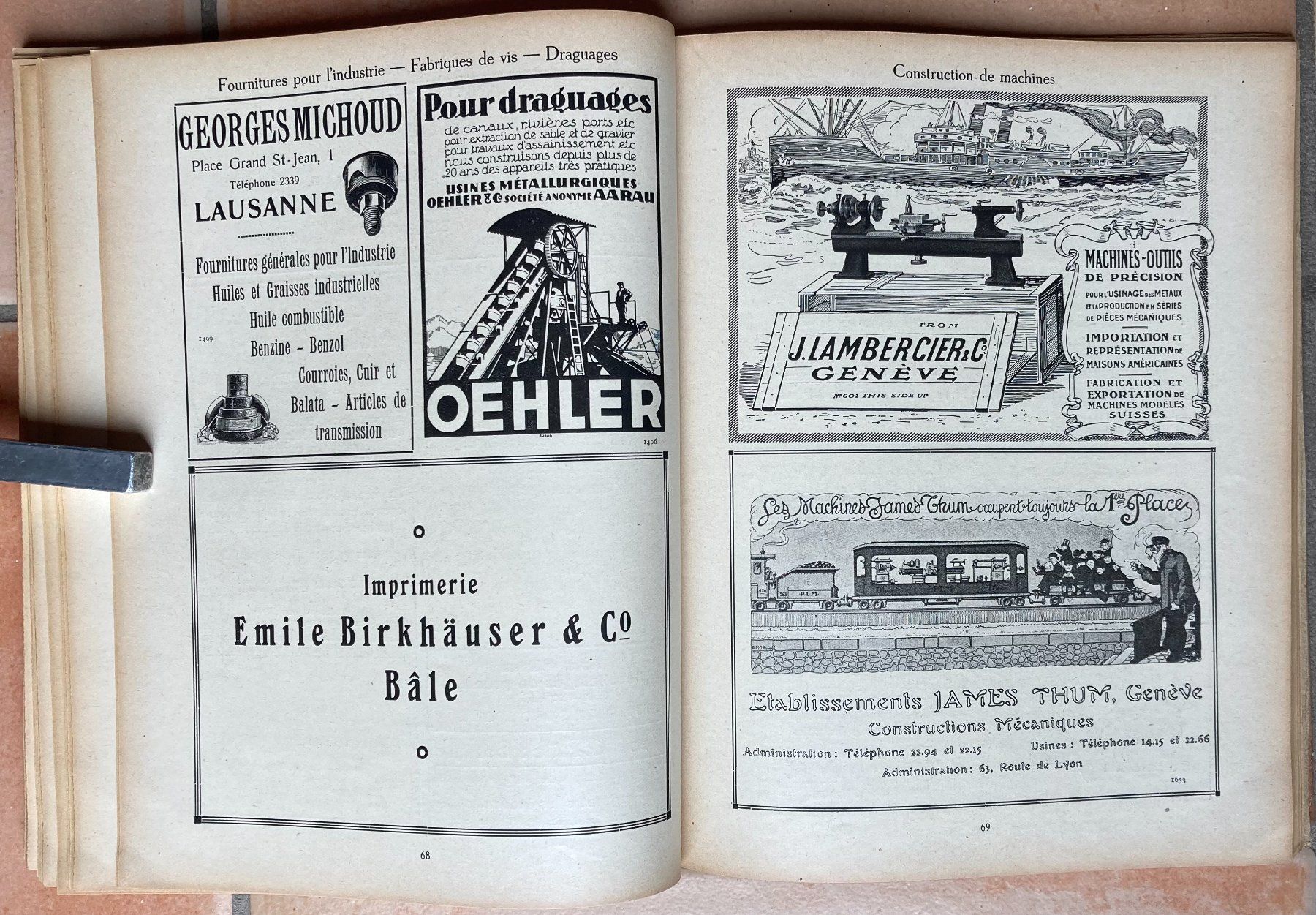 Libri: L'utilisation des eaux en Suisse. 1920 – Usato da Versoix venduto da HELVETICA_1 7