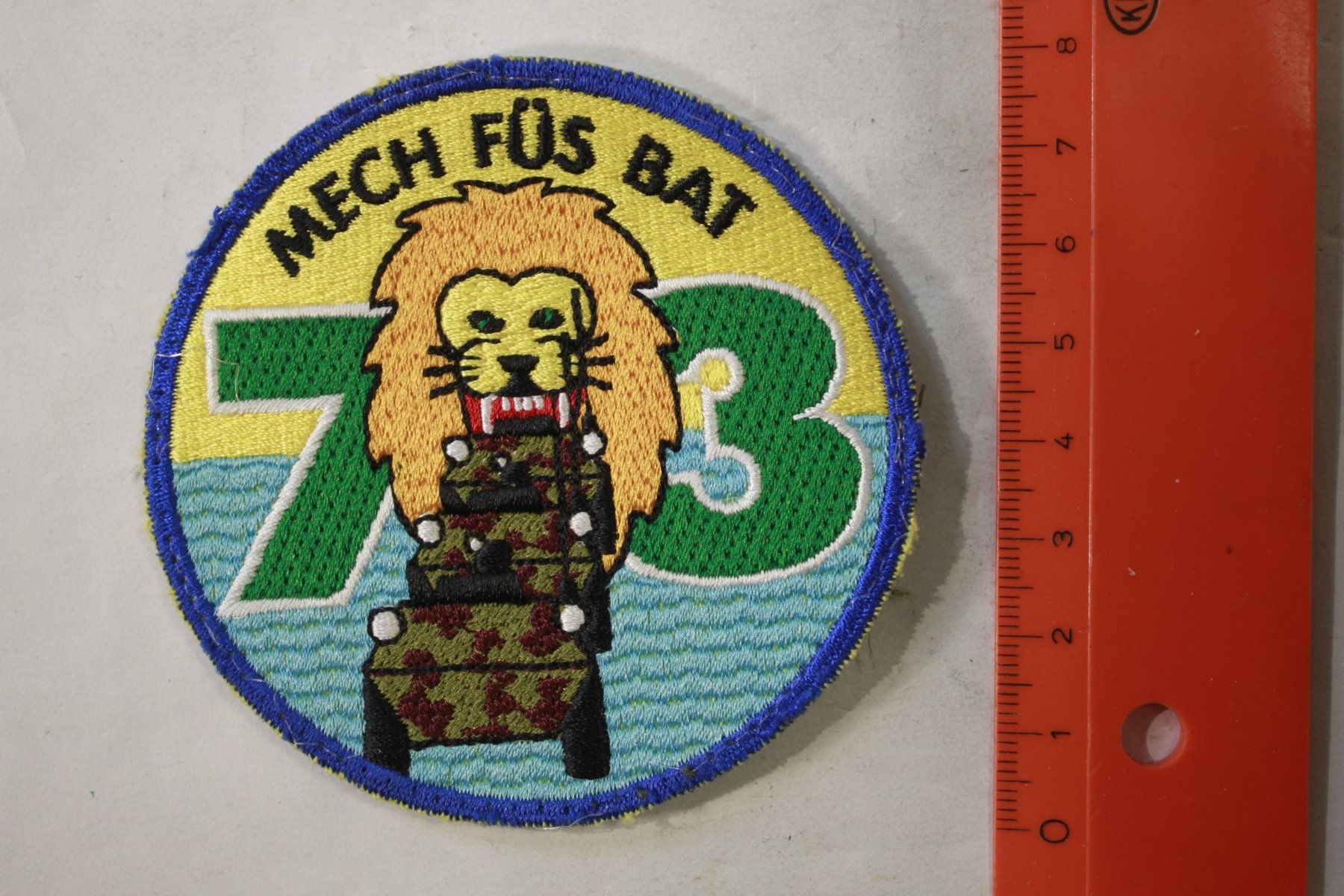 Schweizer Armee Toppe: Mech fus bat – Usato da La plaine venduto da 7A6T2ME