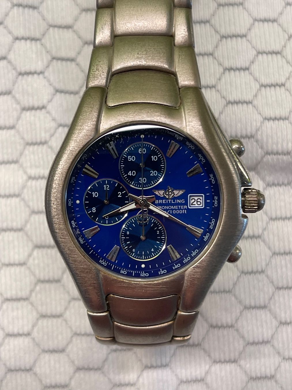 Breitling Orologi: Breitling Chronometer 38mm Gebraucht!!! – Usato da St. Erhard venduto da Faustino1