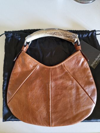 Handtasche, Yves Saint Laurent, mini mobasa buffalo von 2002