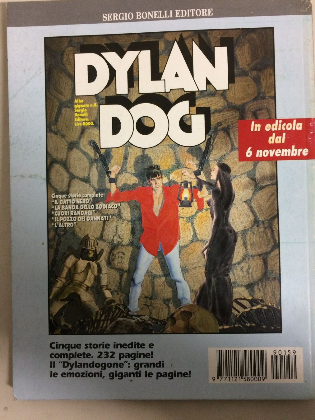 Fumetti: DYLAN DOG  # 159 PERCEZIONI EXTRASENSORIALI Sergio Bonelli‪ – Usato da Vezia venduto da Aquarius_Age 1