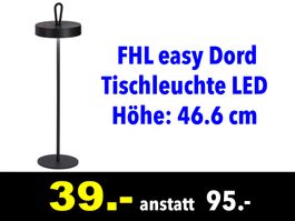 🔴 FHL easy Tischleuchte LED H: 46.6 cm /087C