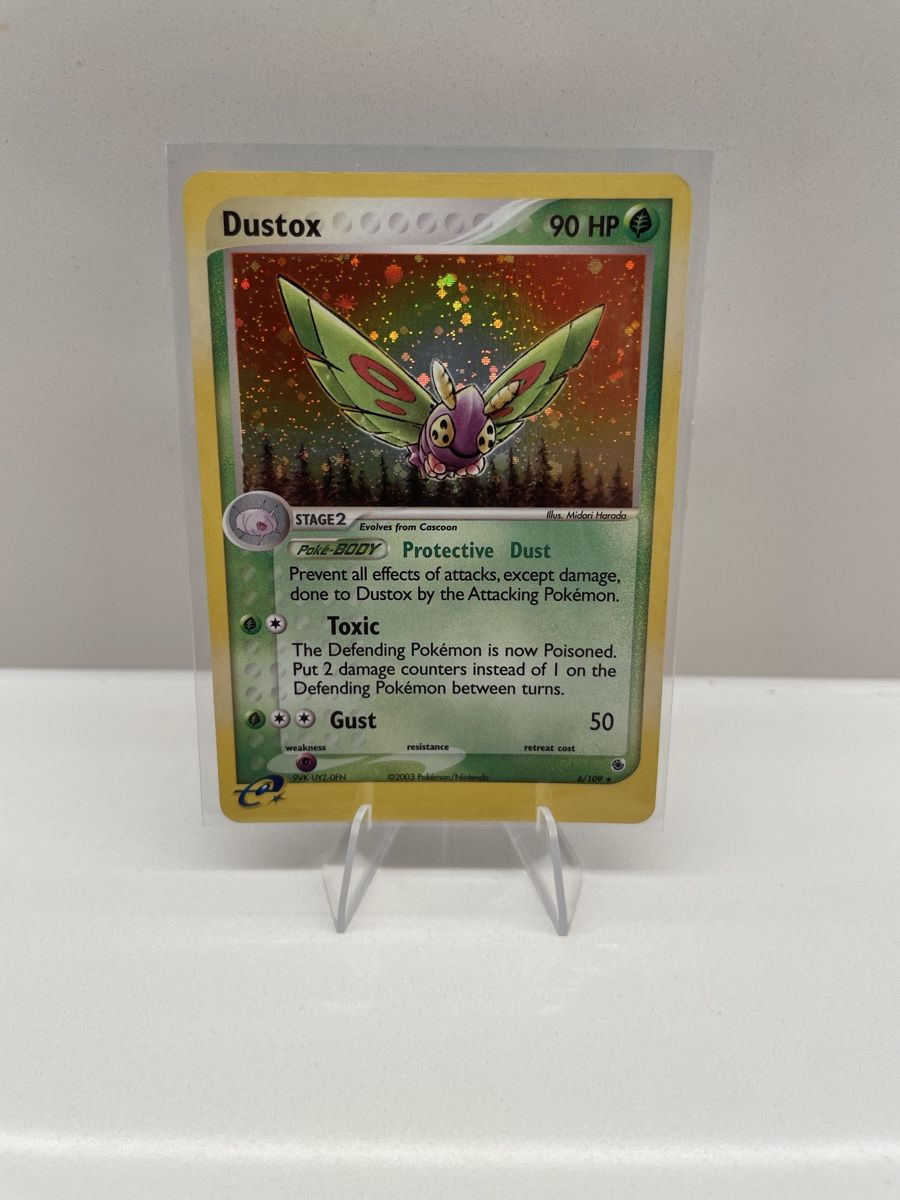 Pokémon Carte collezionabili: Dustox Holo EX Ruby & Saphir 2003 – Usato da Arlesheim venduto da WungaBunga