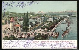 Zürich, Festhütte des Eidgen Turnfeste