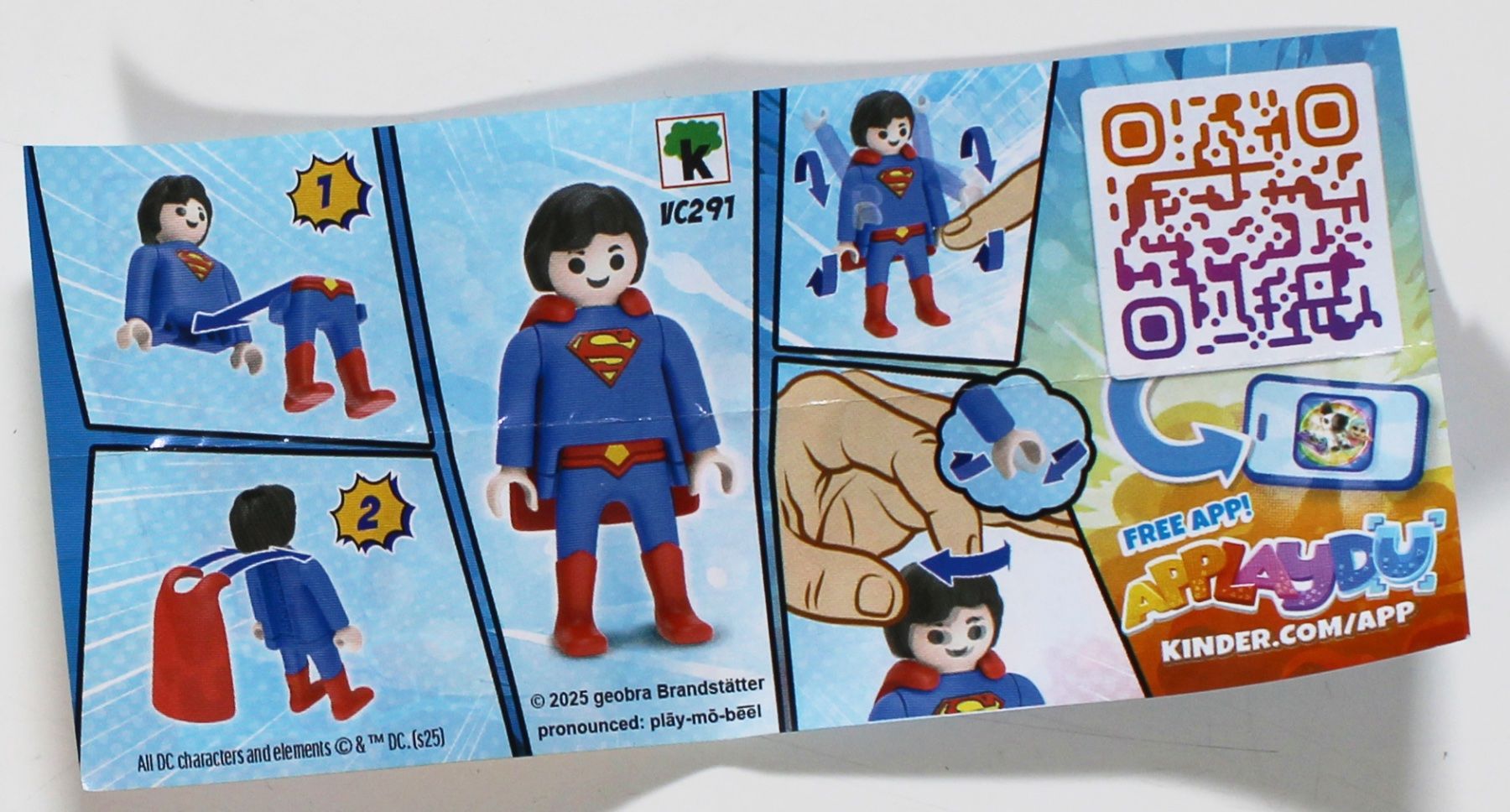 Playmobil Giocattoli: ÜEI PLAYMOBIL DC SUPERHELDEN SUPERMAN Minifigur – Nuovo (secondo la descrizione) da Brüttisellen venduto da Collector-Corner 2