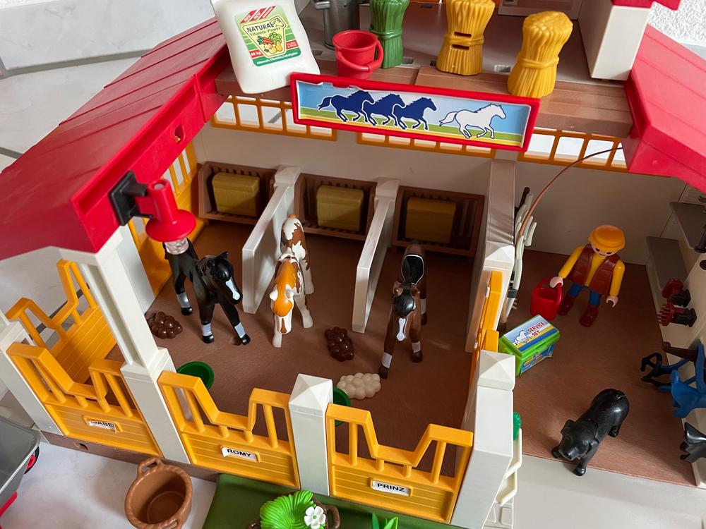  Playmobil Pferdestall 